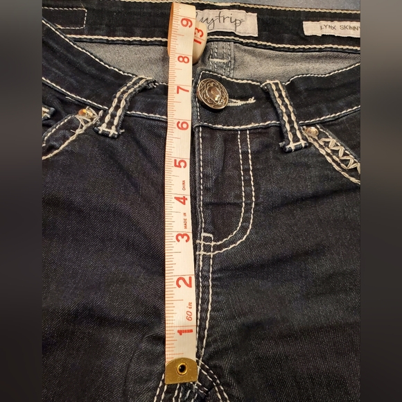 Women's Daytrip 27R skinny jeans, Perfect Like New condition π€© Dark Wash - Picture 15 of 15